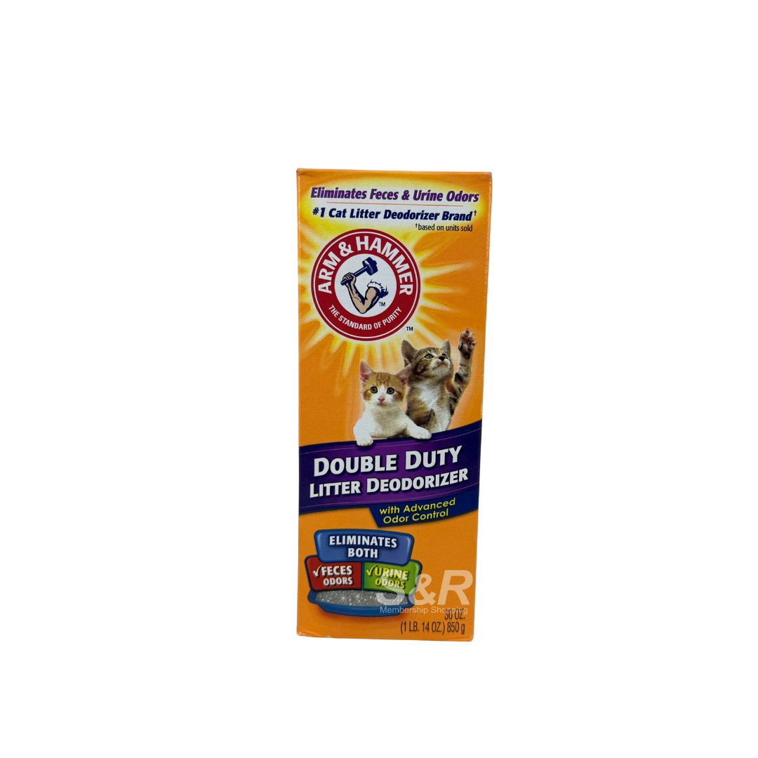 Arm & Hammer Double Duty Litter Deodorizer 850g